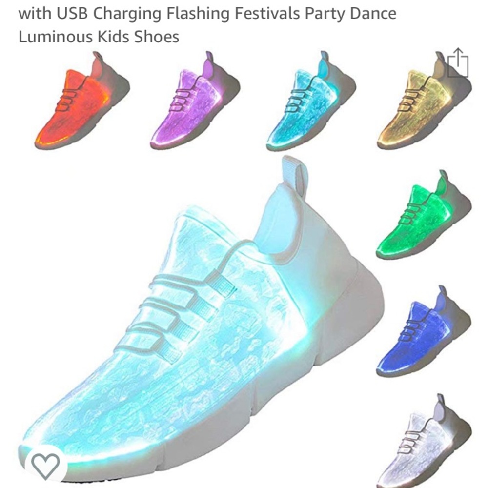 Fiber Optic Shoes